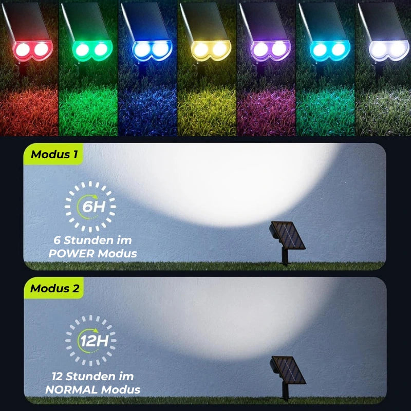 Leuchtstil – Lumospot LED Solar-Außenleuchte
