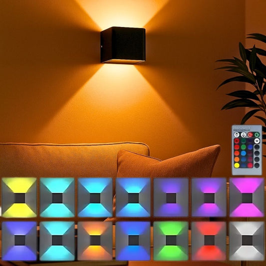 Leuchtstil - Lumea Kabellose RGB Wandlampe