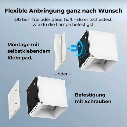 Leuchtstil - Lumea Kabellose RGB Wandlampe