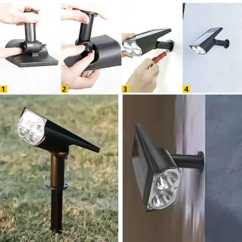 Leuchtstil – Lumospot LED Solar-Außenleuchte